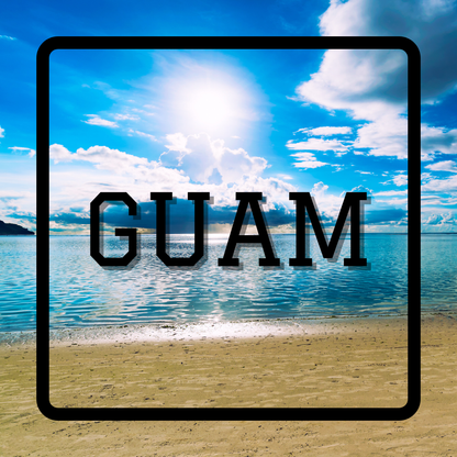 2x2 Magnet 4pc Guam Set A
