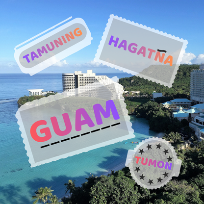 2x2 Magnet 4pc Guam Set B